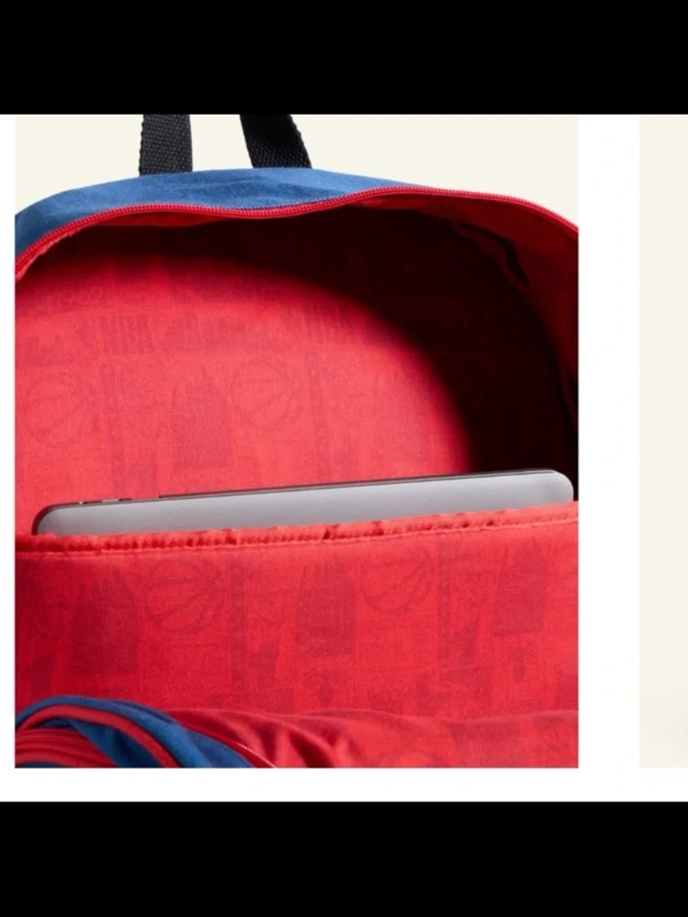 NBA Blue and Red Spider-Man Kids Backpack
